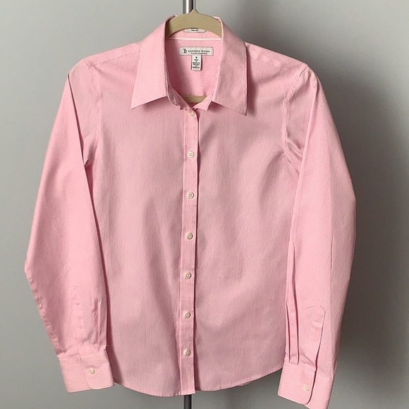 HUDSON ROOM-Classic Pinstripe Shirt - Picture 3 of 11